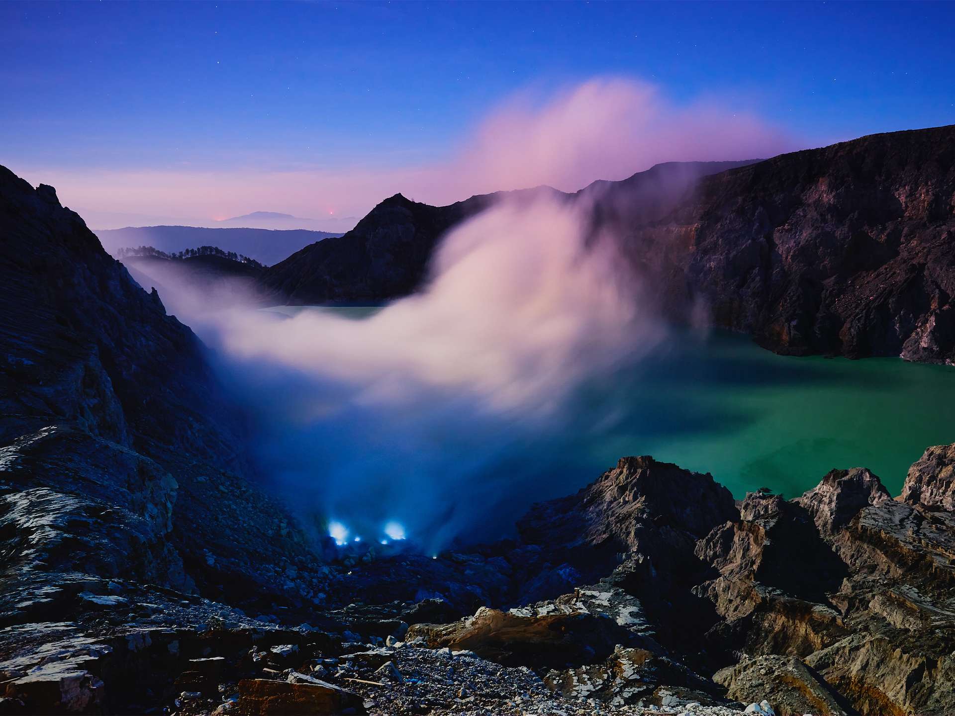 Ijen Blue Fire